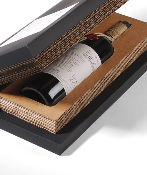 Caja elegante para botellas